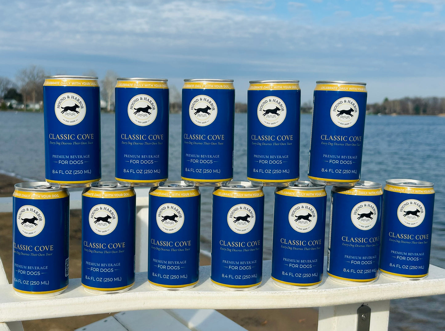 Classic Cove Premium Dog Beverage — Pier Party 12 Pack FREE SHIPPING